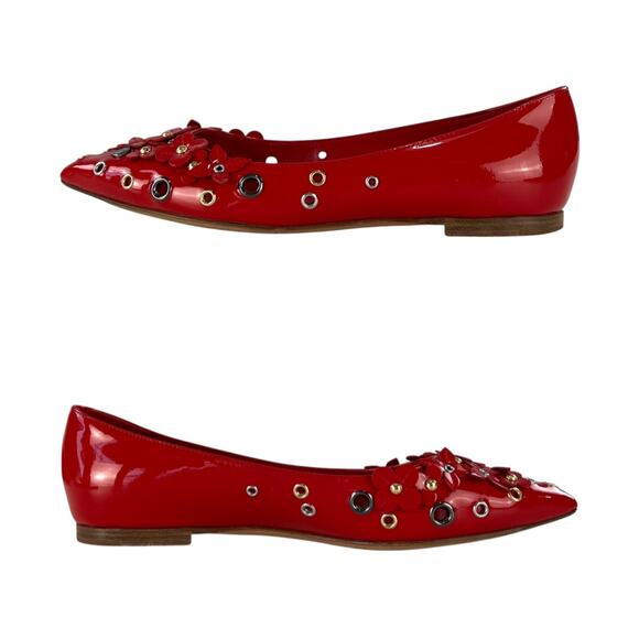 Louis Vuitton Vernis Flower Flats - Picture 3 of 7